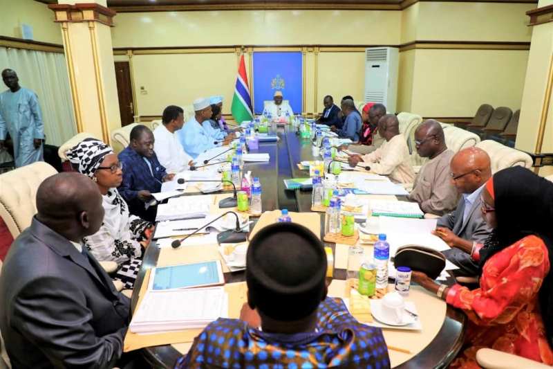 President Barrow presides over 5th Cabinet Meeting 2019