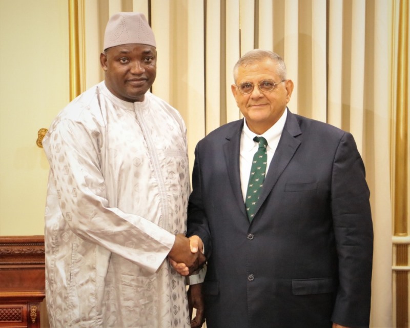 Eastern Mediterranean University Rector pays courtesy call on President Barrow