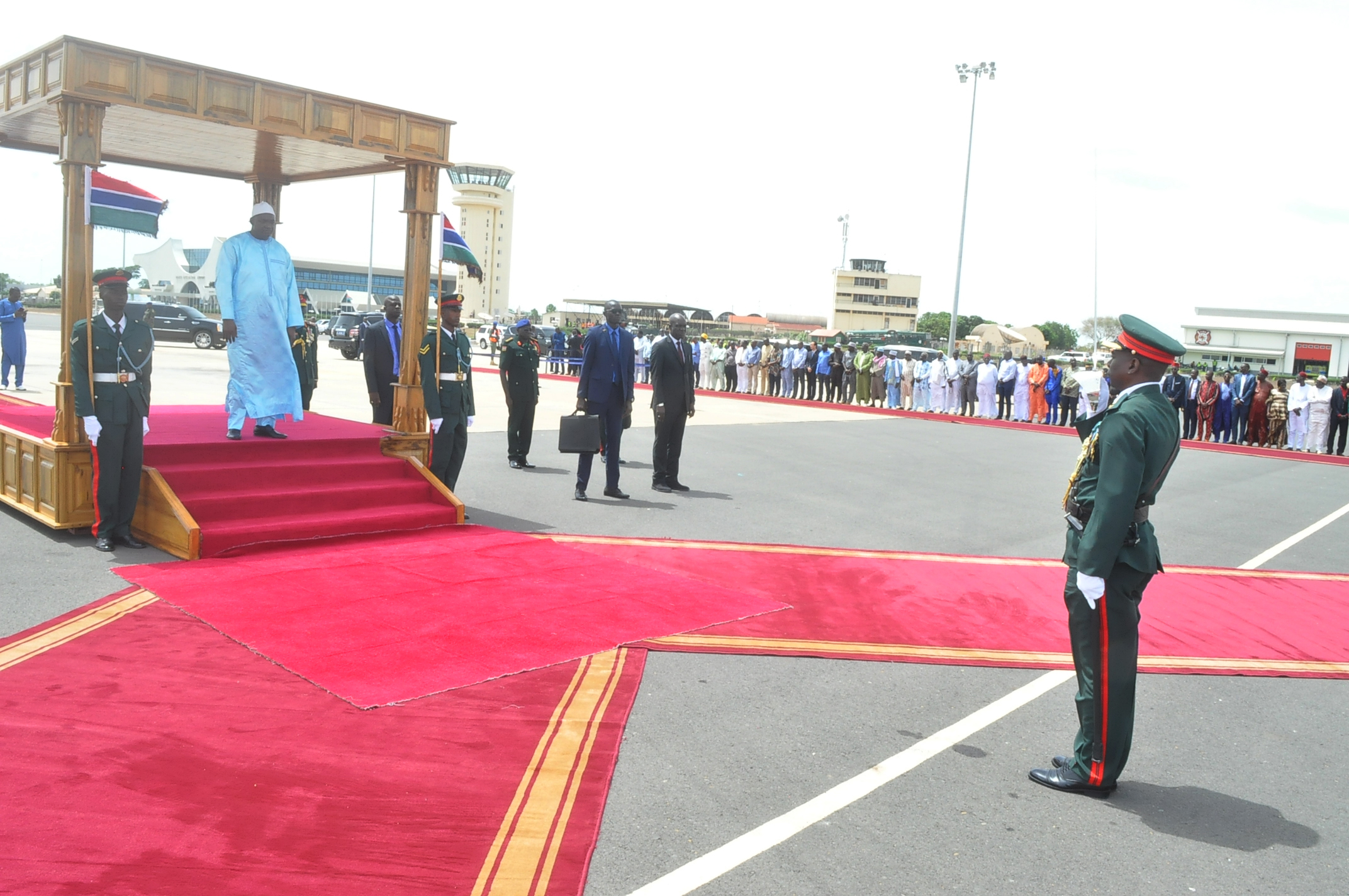 Quotations from the President’s Interview with the Media at the Airport