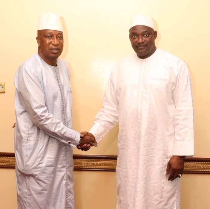 Sierra Leonean Ambassador Extols ‘’excellent relationship’ as He Bids Farwell to President Barrow