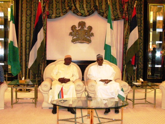 President Barrow in Nigeria for a 2-day Working Visit