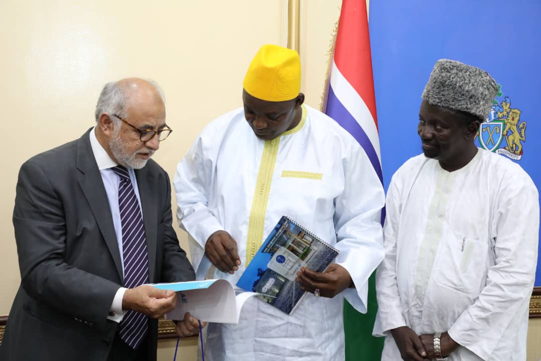 President Barrow Receives International Association of Ahmadi Architects and Engineers