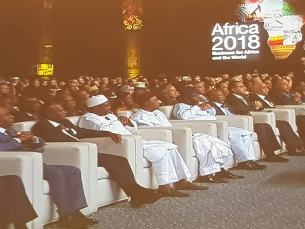 President Adama Barrow is among African leaders in government and global businesses currently attending the 3rd Africa Business Forum in the Egyptian capital Sham El Sheikh 
