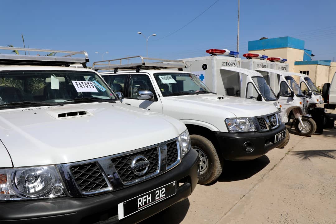 President Barrow commissions 10 new ambulances