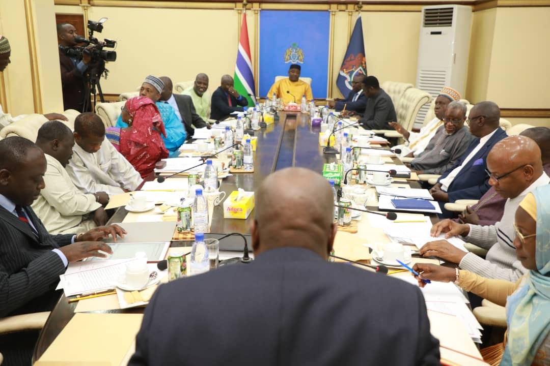 President Barrow presides over 2nd Cabinet Meeting 2019
