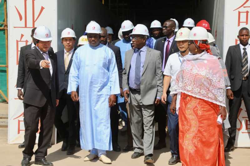 “International Conference Centre will be completed on time”, President Barrow assured