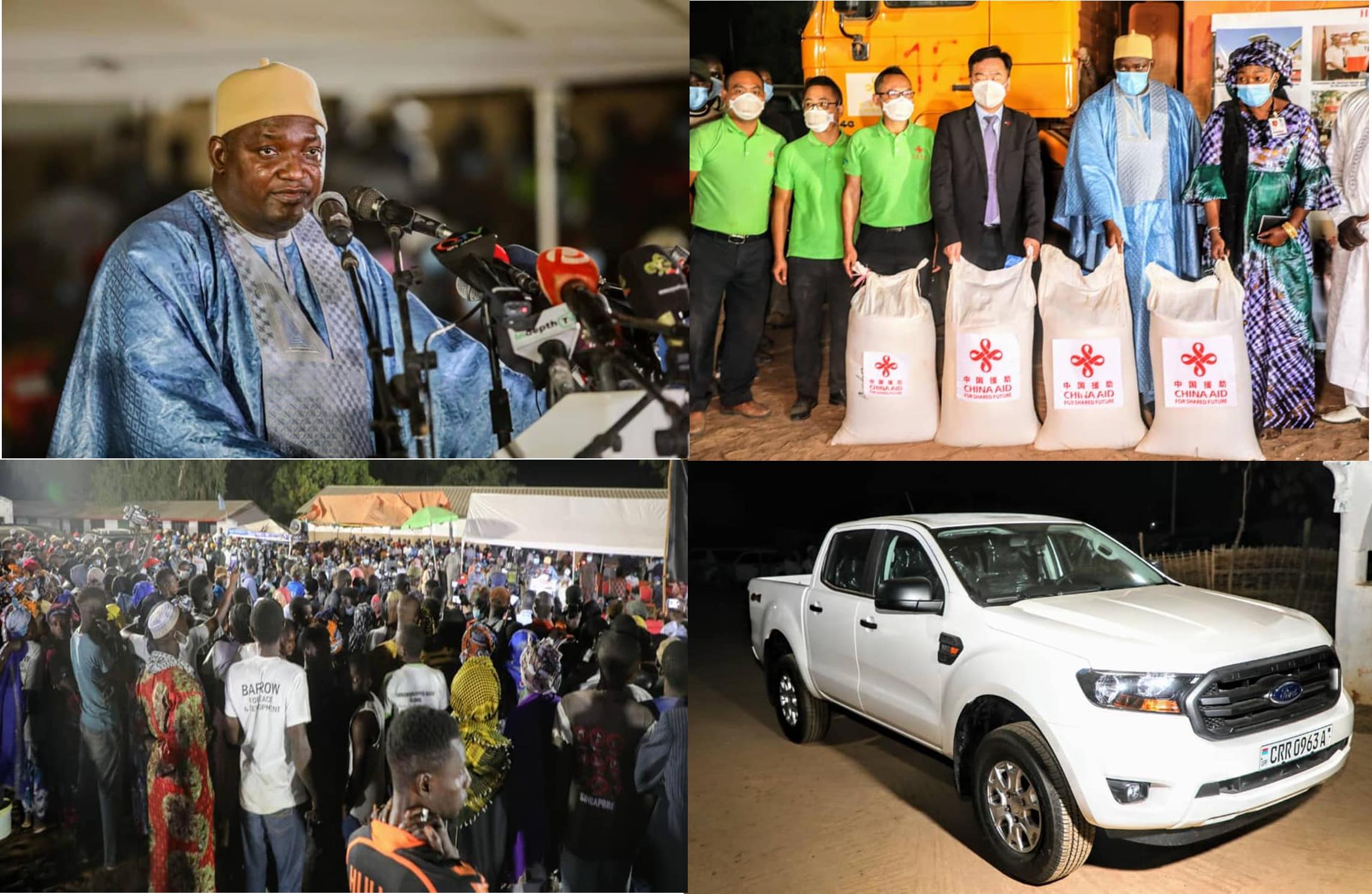 President Barrow has promised the people of Fulladu that government already purchased modern tractors to be distributed across the country