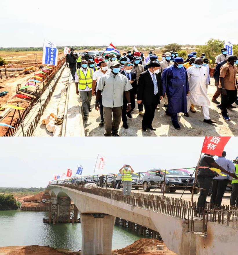 Even if my term ends with this bridge, we have done enough - President Barrow