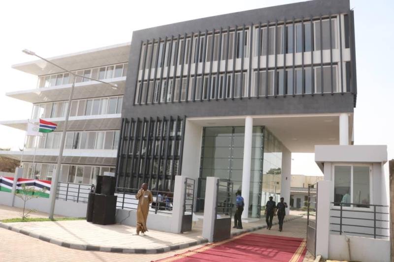 President Barrow inaugurates D82M National Audit Office building