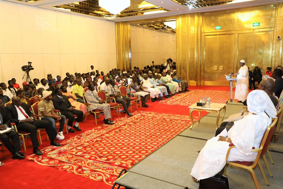 Nation-building requires collective participation of all citizens – President Barrow tells Gambians in Qatar