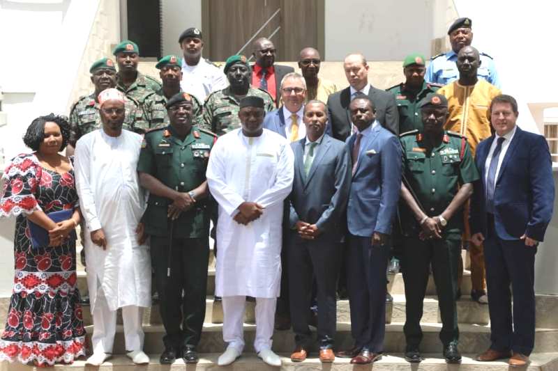 President Thumbs up Gambia Army Major Food Security Drive