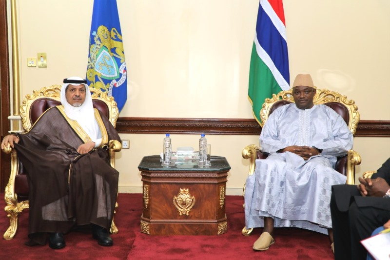 Saudi Ambassador Presents Credential to President Barrow