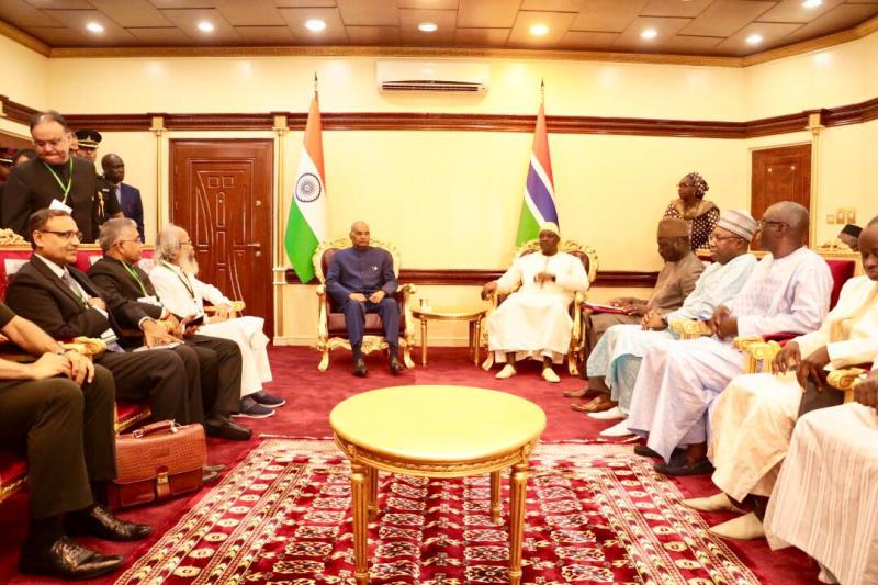 INDIA AGREED TO REALLOCATE $92M CREDIT FACILITY FOR ROADS IN GAMBIA