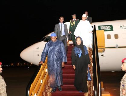  President Barrow travels to Saudi Arabia for the ongoing preparations for the forthcoming Organization of Islamic Conference (OIC) Summit and performs Umrah 