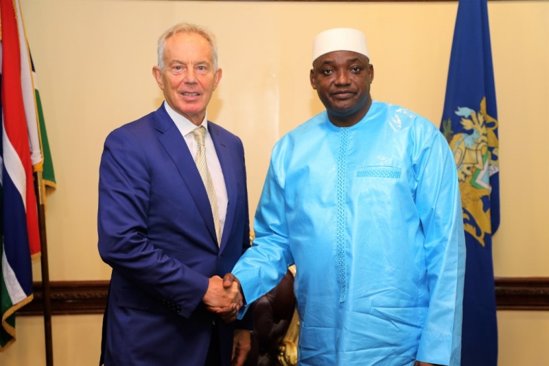 Tony Blair: Gambia has made ‘huge progress’ under Barrow 