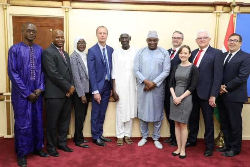 President Barrow Held Audience with a UK Parliamentary Delegation 