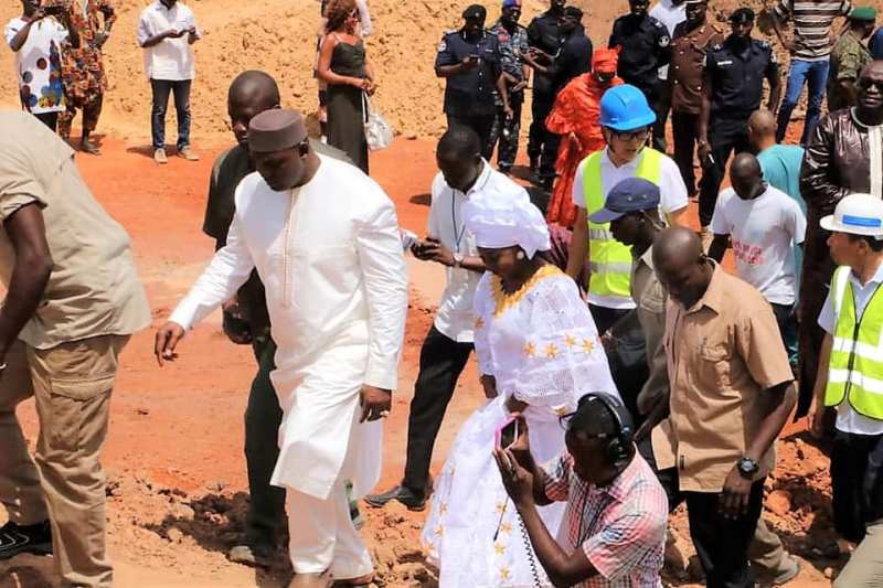 PRESIDENT BARROW: URR ROAD PROJECT IS HIGH PRIORITY